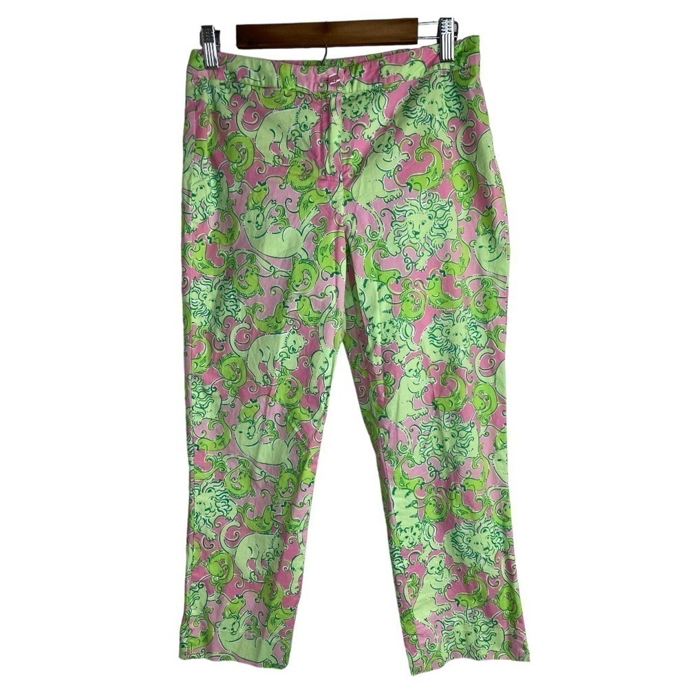 Lilly Pulitzer Fried Catfish Print Capris